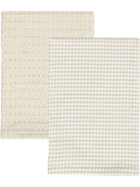 Estia ESTIA ΠΕΤΣΕΤΑ ΚΟΥΖΙΝΑΣ PICCOLO 45x65cm ΜΠΕΖ ΣΕΤ 2ΤΕΜ