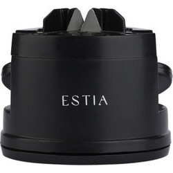 ESTIA ΑΚΟΝΙΣΤΗΡΙ ΜΑΧΑΙΡΙΩΝ ΜΑΥΡΟ ΜΕ ΒΕΝΤΟΥΖΑ ΣΤΗΡΙΞΗΣ