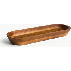 Coincasa ξύλινο μπολ από ακακία 45 x 15 cm - 007492792 Καφέ