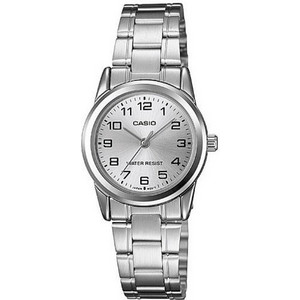 Casio Γυναικείο Ρολόι με Ασημί Μεταλλικό Μπρασελέ LTP-V001D-7B Casio Γυναικείο Ρολόι με Ασημί Μεταλλικό Μπρασελέ LTP-V001D-7B
