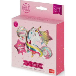 Legami Σετ 5 μπαλόνια Let s party - unicorn (BLN0001)