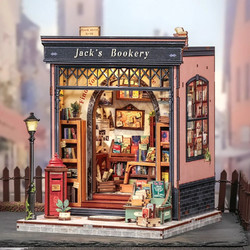 Cutebee Jack's Bookery 3D Book Nook DIY 330 Κομμάτια 18cm