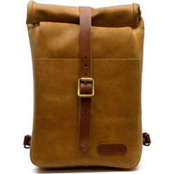 Trip Machine Τσάντα πλάτης / βαλίτσα μοτοσυκλέτας Mini backpack/saddlebag 3.3 liter. Vintage tan