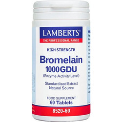 Lamberts Bromelain 1000GDU 60 Ταμπλέτες