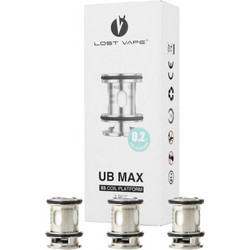 Lost Vape Ub Max V2 0.2ohm 60-80W Coils 3τεμ