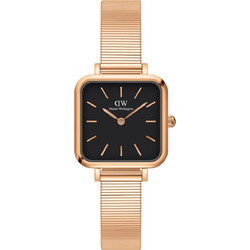 Daniel Wellington Quadro Γυναικείο Ρολόι με Ροζ Χρυσό Μεταλλικό Μπρασελέ DW00100518
