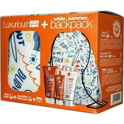 InterMed Luxurious Suncare Face Cream SPF50 75ml & Body Cream SPF30 200ml & After Sun Cooling Gel 150ml