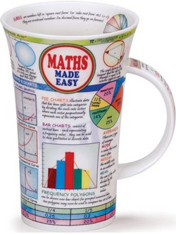 Κούπα Glen Maths Made Easy Πορσελάνη 500ml Dunoon (10x15 cm)