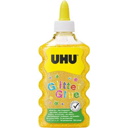 UHU ΚΟΛΛΑ GLITTER 117ml ΧΡΥΣΟ