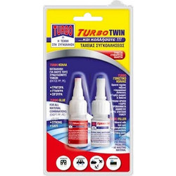 Κόλλα 10gr + γεμιστικό 15gr Turbo twin 500311015