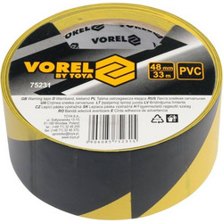 ΤΑΙΝΙΑ ΣΗΜΑΝΣΕΩΣ ΚΙΤΡΙΝΗ VOREL 75231 48mmX33m