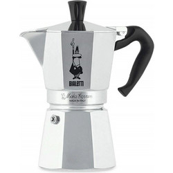 Bialetti Moka Express Μπρίκι Espresso 6cups Ασημί 1163