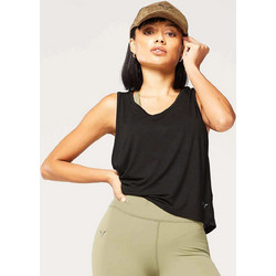 CODE MESH BACK TANK - BLACK
