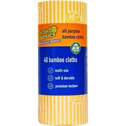 Scrub Daddy Basics All Purpose Bamboo Cloths - Ρολό 40 Τεμαχίων