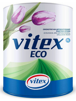 Vitex Eco Οικολογικό Αντιμουχλικό Πλαστικό Χρώμα Εσωτερικού Χώρου Λευκό 3lt