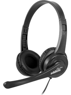 NGS VOX 505 On Ear Ακουστικά Υπολογιστή με Μικρόφωνο & USB-A