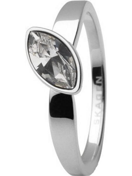 Skagen Γυναικείο Δαχτυλίδι από Ατσάλι Ασημί JRSS034SS