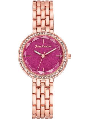 Juicy Couture Γυναικείο Ρολόι με Ροζ Χρυσό Μεταλλικό Μπρασελέ JC/1208HPRG
