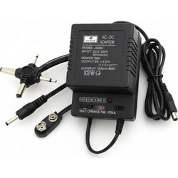 Universal Τροφοδοτικό AC/DC 3-12V 1000mA Με Αντάπτορες JIAGENG JG303