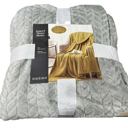 Κουβέρτα 220x240 Υπέρδιπλη 320gsm Fleece Palatex Tango- Light Green