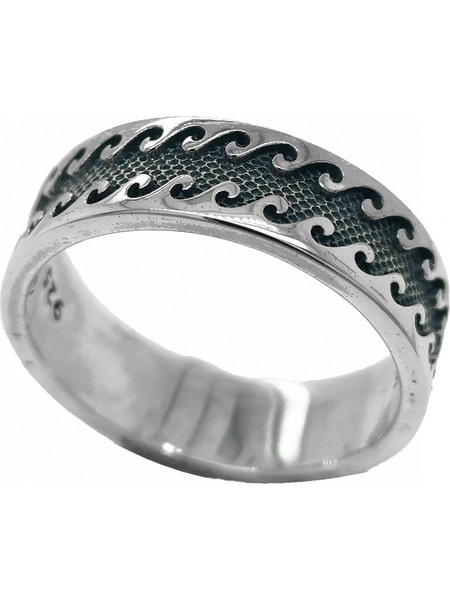 Δαχτυλίδι Anastasios Creations ασήμι 925 με ανάγλυφα σχέδια FD961