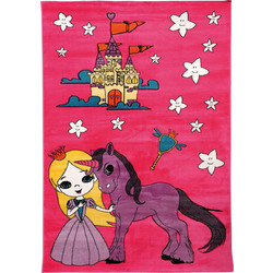 Παιδικό Χαλί 176 ROSE - MADI 133 x 190 εκ. Madi Φουξια