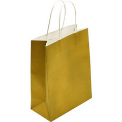 METRON ΤΣΑΝΤΑ ΣΥΣΚΕΥΑΣΙΑΣ ΧΑΡΤΙΝΗ ΚΡΑΦΤ 16x21x8cm ΣΤΡΙΦΤΗ ΛΑΒΗ 120gsm ΧΡΥΣΟ (Το προιόν πωλείται σε μεμονωμένα τεμάχια του ενός)