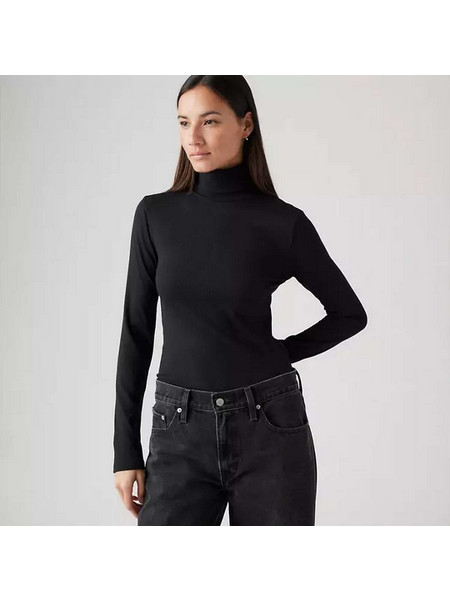Levi΄s Dreamy Women΄s Turtleneck Top - Black