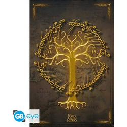 Αφίσα Lord Of The Rings Foil White Tree