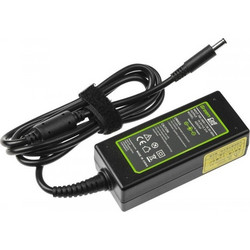Green Cell Φορτιστής Laptop 45W 19.5V 2.31A για Dell με Ενσωματωμένο Καλώδιο Τροφοδοσίας AD57AP