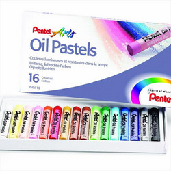 Pentel Λαδοπαστέλ 16 Xρώματα - PHN1612