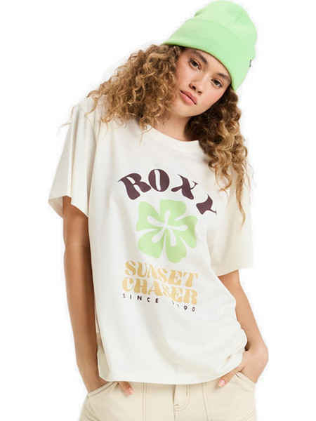 Roxy Γυναικεία κοντομάνικη μπλούζα Hangloose Poster - Short Sleeve T-Shirt WBS0