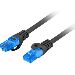 Lanberg S/FTP Cat.6a Καλώδιο Δικτύου Ethernet 5m Black