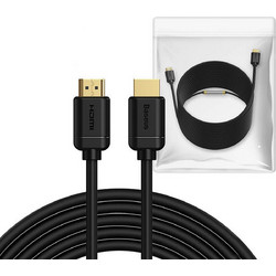 Baseus Καλώδιο HDMI 2.0 HDMI Male to HDMI Male 20m Black 6932172629649
