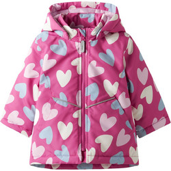 Name It Hearts Παιδικό Μπουφάν Χειμωνιάτικο Softshell Αδιάβροχο Αντιανεμικό Φούξια 13242820