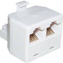 ADAPTOR ΤΗΛΕΦΩΝΙΚΟ 8P8C ΑΡΣΕΝΙΚΟ ΣΕ 2 ΘΗΛΥΚΑ N120-02 (302) LANCOM-COMP (ΣΕΤ ΜΕ 10)