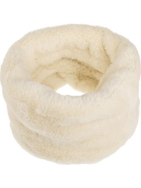 Λαιμός Γυναικείος Fleece Off White με Κορδόνι