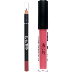 Ushas Cosmetics Lipstick + Lip Pencil Deep Nude 3.8ml