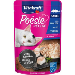 Vitakraft Poesie Delice with Codfish in Gravy 85gr