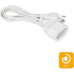 Προέκταση Πρίζας 2M Φις 2x0.75mm COM