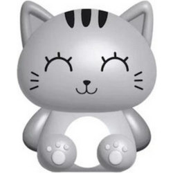 Γόμα 3D Puzzle I-Total Grey Cat Xl1826C