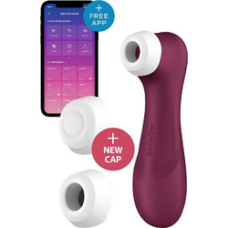 Satisfyer Pro 2 Generation 3 Liquid Air Wine Κλειτοριδικός Δονητής Κόκκινος