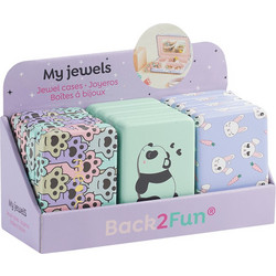 BACK2FUN ΒΙΤΡΙΝΑ ΓΕΜΑΤΗ ΘΗΚΗ ΚΟΣΜΗΜΑΤΩΝ 10x7x2cm ΑΣΣΟΡΤΙ (Το προιόν πωλείται σε μεμονωμένα τεμάχια του ενός)