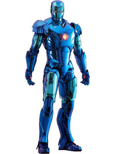 Hot Toys Movie Masterpiece Iron Man Mark III Stealth Mode Version 2.0 33cm