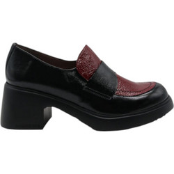 Loafer E-7121 Negro/Vino