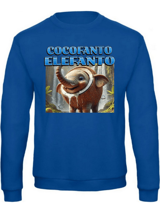 Gildan Cocofanto Elefanto Παιδικό Φούτερ Μπλε Ρουά