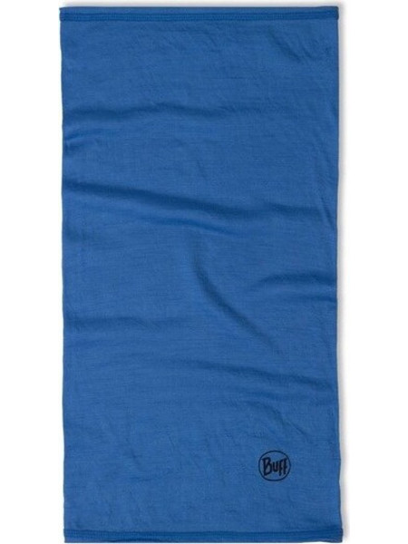 Buff Merino Lightweight Jr Solid Children's Merino Wool Neck Warmer Blue - (BU113020/723/10)