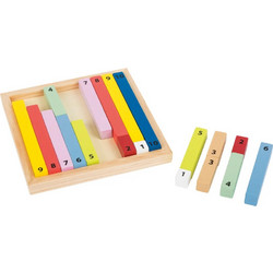Small Foot Ξύλινα Sticks Αριθμητικής | 19 Ράβδοι Εκμάθησης Αριθμών 6+ ετών
