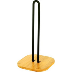 ESTIA ΒΑΣΗ ΓΙΑ ΡΟΛΟ ΚΟΥΖΙΝΑΣ BAMBOO ESSENTIALS ΜΕΤΑΛΛΙΚΗ 16x16x31.3cm