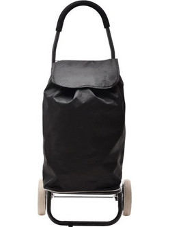 ESTIA ΚΑΡΟΤΣΙ ΛΑΙΚΗΣ NEO BLACK 46lt ΜΑΥΡΟ